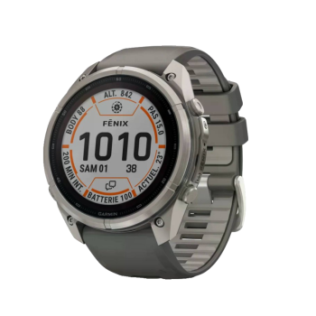 Zegarek sportowy Garmin fēnix 9 Pro Solar tytanowy 51 mm z GPS
